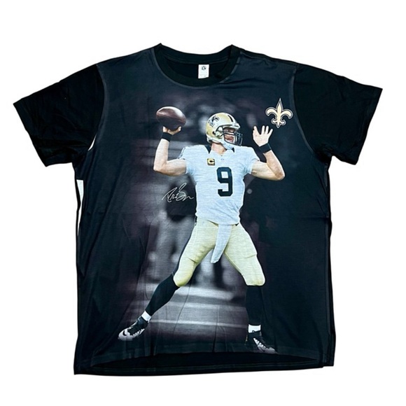 Drew Brees New Orleans Saints Graphic T-Shirt - Picture 1 of 3